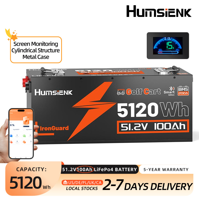 Lifepo4 12V 100Ah Bms Bluetooth - Аккумулятор Humsienk LiFePO4 48В 100Ач для