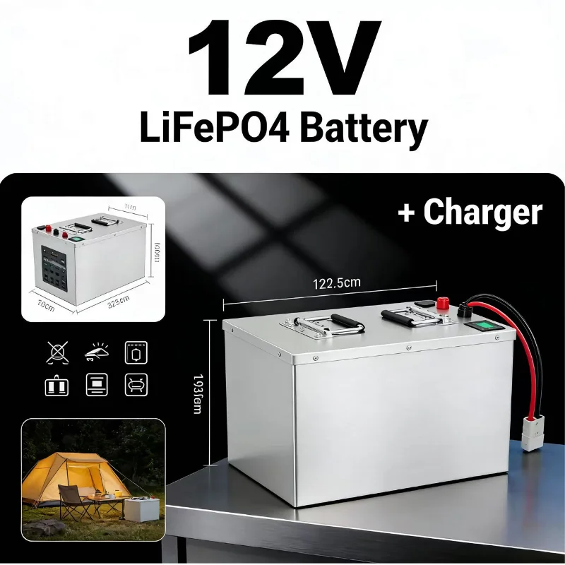 Lifepo4 12V 100Ah Bms Bluetooth - Аккумулятор LiFePO4 12В 24В 48В 100Ач-280Ач
