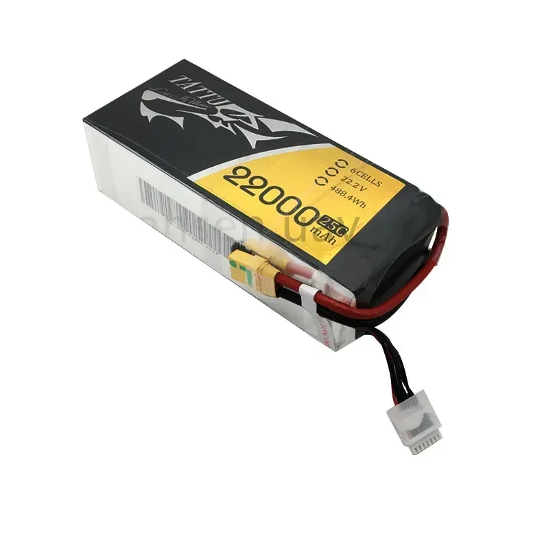 TATTU 22000 мАч 22,2 В 6S 488  – обзор и цена Tattu 6S 22000Mah Lipo Battery