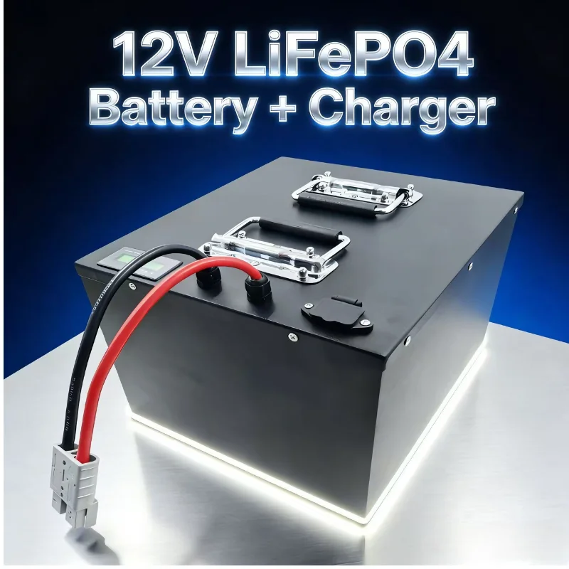 LiFePO4 12 В/24 В/48 В (100–28 – обзор и цена Lifepo4 12V 100Ah Bms Bluetooth
