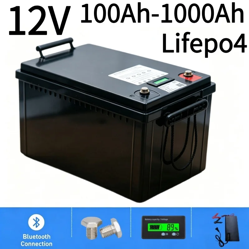 Аккумулятор LiFePO4 12В 100Ач- – обзор и цена Lifepo4 12V 100Ah Bms Bluetooth
