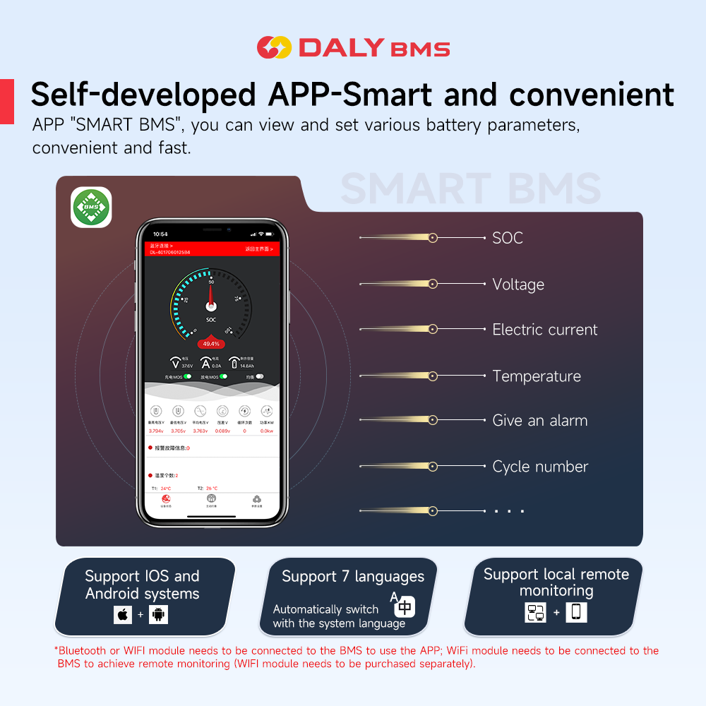 Умная плата BMS Daly для LiFeP – обзор и цена Lifepo4 12V 100Ah Bms Bluetooth