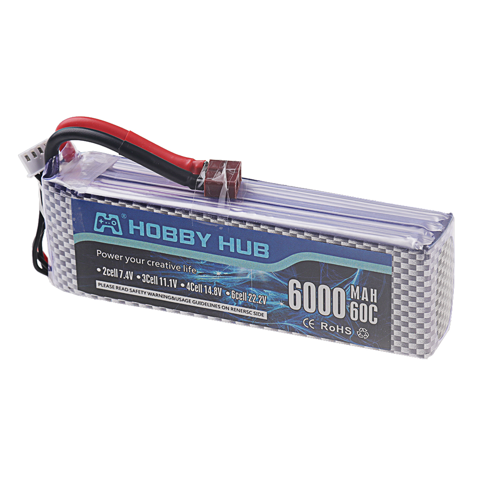 Аккумулятор LiPo 2S 3S 4S 6S 7 – обзор и цена 4S Lipo Battery 14.8V 6000Mah