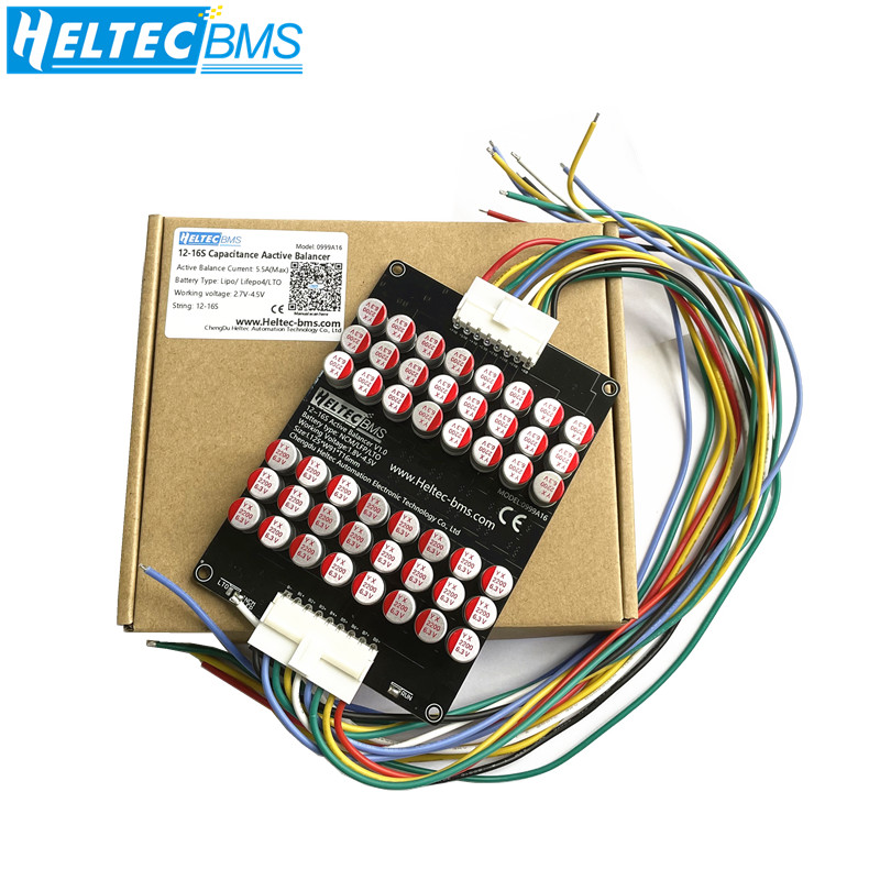 Активный эквалайзер Heltec 16S – обзор и цена 12S Lipo Battery Balancing Board