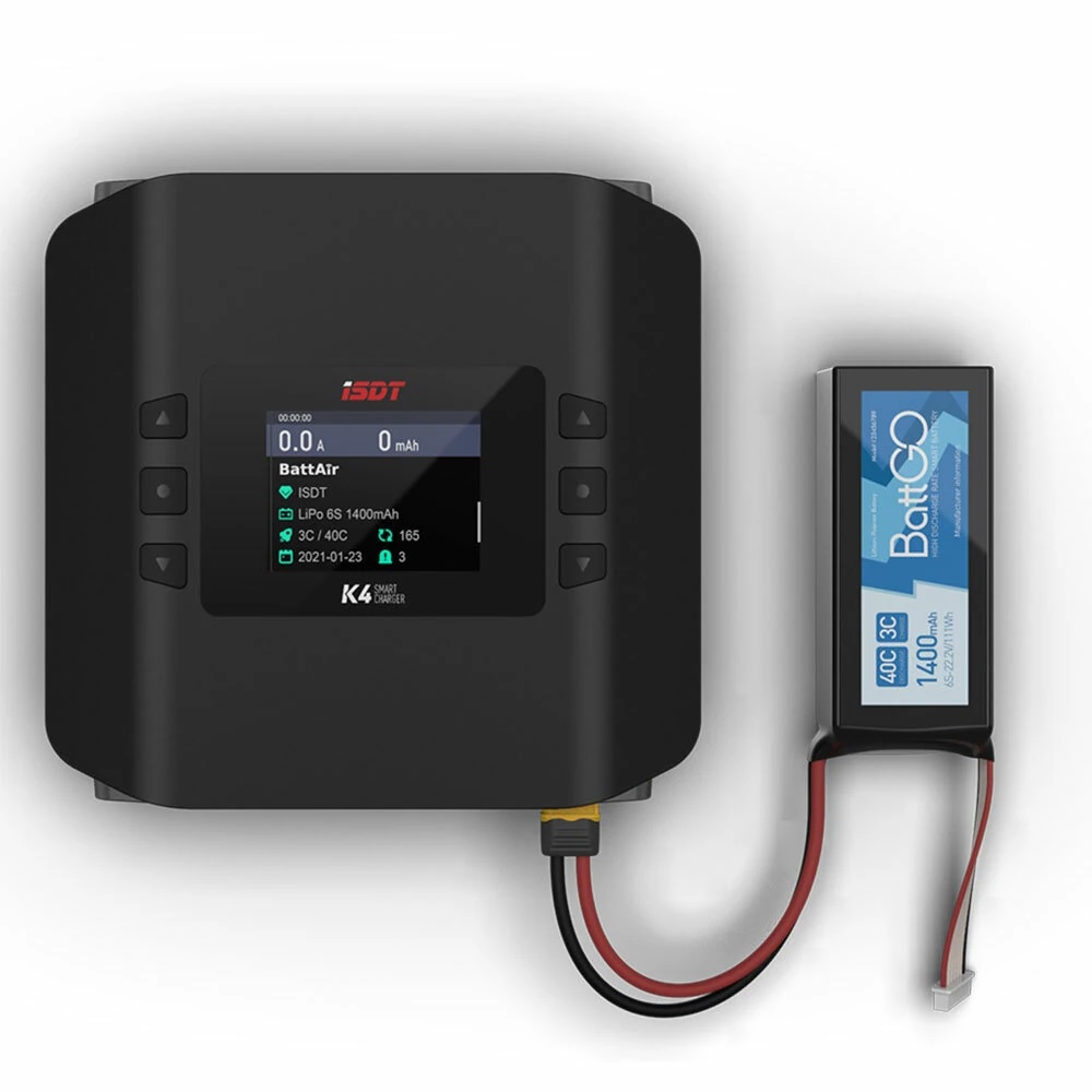 Оригинальное зарядное устройст – обзор и цена Isdt K4 Dual Lipo Charger