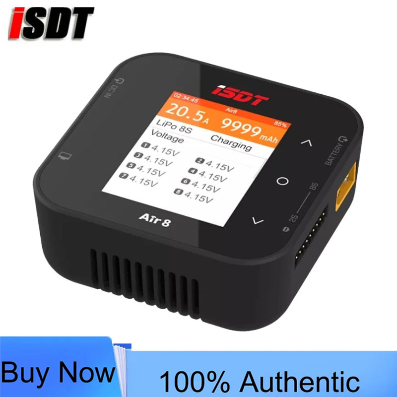 Зарядное устройство ISDT Air8  – обзор и цена Isdt Air8 8S Lipo Charger