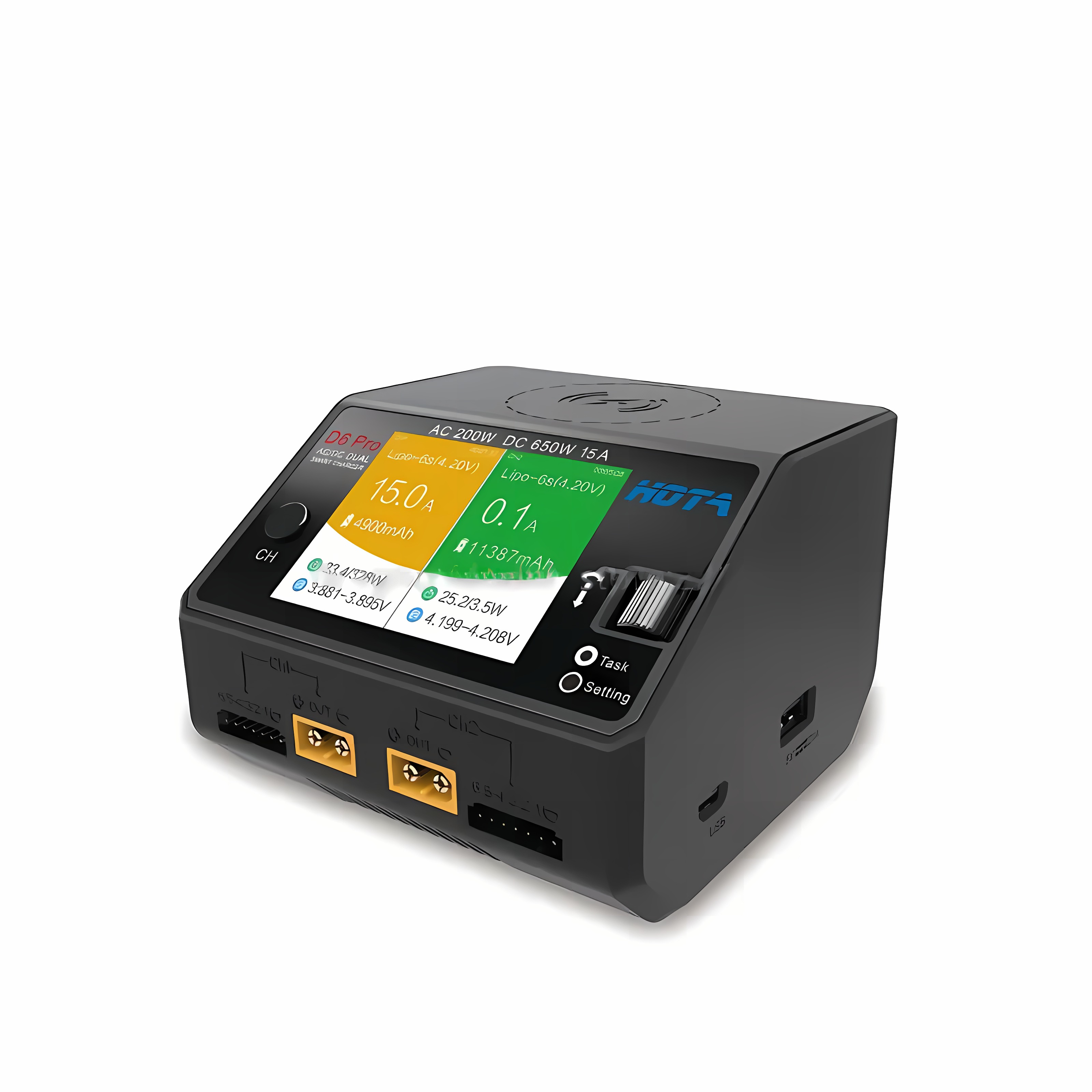 Умное зарядное устройство HOTA – обзор и цена Hota D6 Pro Dual Lipo Charger